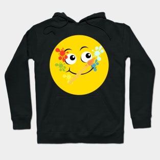 Emoji - painter face Hoodie